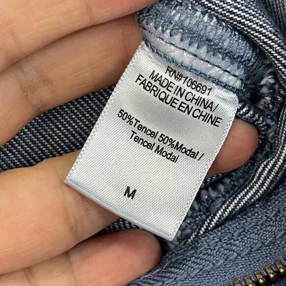 YFB Young Fabulous Broke High Rise Tencel Wide Leg Jeans Women's Size Medium - Picture 9 of 15